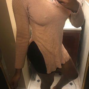 Nude sweater